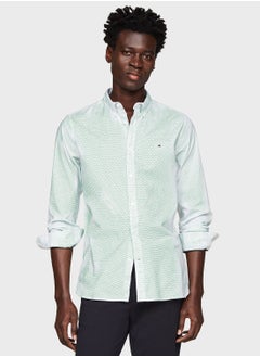 Buy Button Down Slim Fit Shirt in UAE