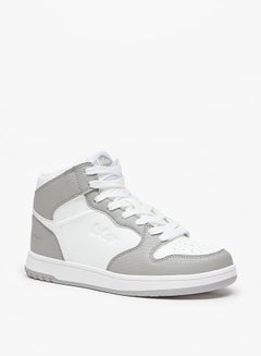 Buy Womens Colourblock Lace-Up High Cut Casual Sneakers in UAE