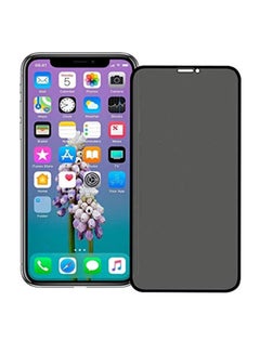 Buy 3D Curved Tempered Glass Screen Protector for iPhone Xs Max - Privacy in Egypt