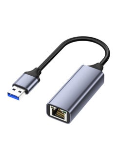 Buy USB3.0 to RJ45 Network 1000Mbps Gigabit LAN Ethernet Internet Adapter in Saudi Arabia