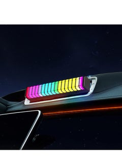 Buy Interior Car Ambient Light, Mini Interior Car LED Light with ON/Off Button & Multicolors, Sound Active Function, TypeC-USB Cable, Vent Fixation with Clamp, RGB Ambient Lighting Kits, Car Accessories in UAE