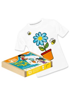 Buy The Talking Canvas Art and Crafts T Shirt Painting Craft Kit Art Activity for Kids in UAE