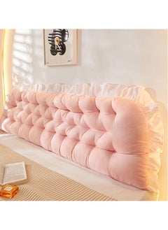 Buy 50*200cm Bedside Cushion, Soft Bag, Bed Cushion, Reading Large Back Cushion, Sofa Pillow (Pink) in UAE