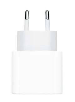 اشتري محول الطاقة USB-C بقوة 20 واط مع مقبس 2PIN (EU) لون أبيض في مصر