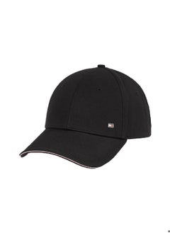 Buy Men's Corporate Six-Panel Baseball Cap, Black - Cotton in UAE