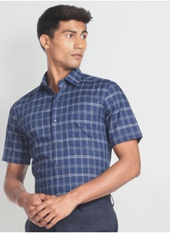 اشتري Checked Regular Fit Shirt في الامارات