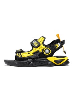 اشتري 2022 new summer boys sandals non-slip soft bottom childrens beach shoes boys shoes big childrens foreign trade WholesaleYellow Yellow في السعودية