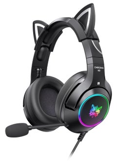 Buy K9 Cat Ear Wired Gaming Headsets in Saudi Arabia