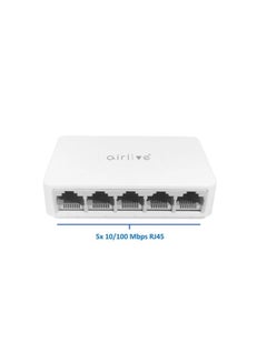 Buy Airlive Live-5E 5-Port SOHO Fast Ethernet Switch, Plug And Play in Egypt