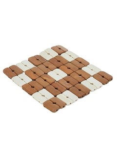 Buy Wooden Square Heat Pad For Table Protection 16cm in Egypt