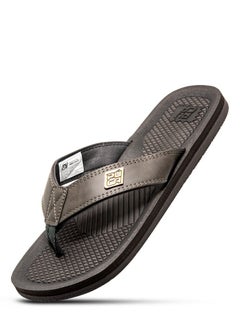 Buy Puca Flat Slippers For Men Challenger Grey in UAE