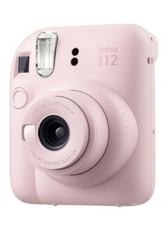 Buy Instax Mini 12 Instant Film Camera With Pack Of 10 Films Blossom Pink in UAE