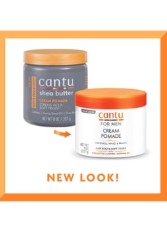 Buy Cantu Men Shea Butter Cream Pomade 227g in Saudi Arabia