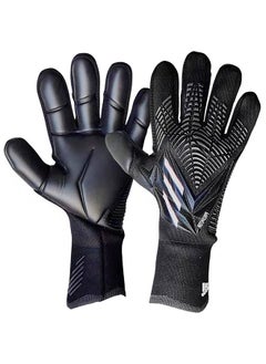 اشتري Soccer Goalkeeper Gloves, Professional Non-slip Goalkeeper Gloves, With Strong Grip And Protection, Breathable And Wear-resistant Youth And Adult Protective Goalkeeper Gloves. في الامارات