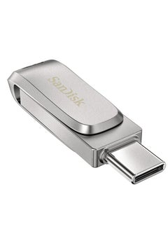 Buy 64GB OTG USB 3.1 Type-C Metal U Disk Type-C Type-A Rotatable Dual-port USB Flash Drive up to 150MBs Read Speed in Saudi Arabia