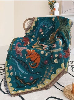 Buy High Quality Cotton Multipurpose Sofa Blanket Throw Blanket Outdoor Camping Blanket in Saudi Arabia