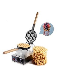 Buy LETWOO Commercial Bubble Waffle Maker Electric Egg Cake Machine Stainless Steel Pancake Electric Waffle Cake Oven Non-stick in UAE