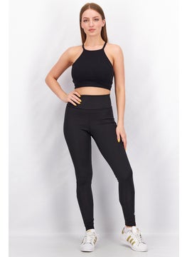 اشتري Women Sport Fit Training Leggings, Black في الامارات