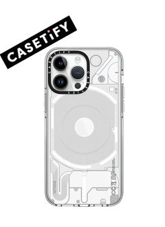 Buy Apple iPhone 15 Pro Max Case,Co-Branding with Nothing  Magnetic Adsorption Phone Case - White in UAE