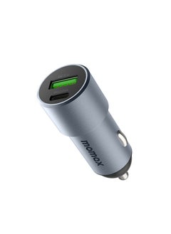 اشتري MoVe 38W Dual-Port Car Charger -Grey في مصر