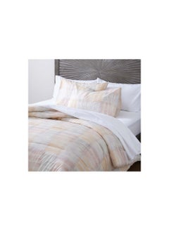 Buy Fiorina Abstract 3-piece Comforter Set 200x240cm-ivory in UAE