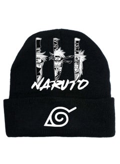 Buy Naruto Knitted Cartoon Printed Hat in Saudi Arabia