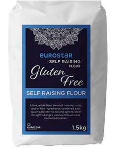 اشتري Eurostar Gluten Free Self Raising Flour 1.5kg في الامارات