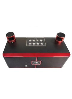 Buy Upgraded Version Of Wireless Microphone Family Karaoke Bluetooth Speaker Portable Outdoor Subwoofer Support TF Card YS-204 in UAE