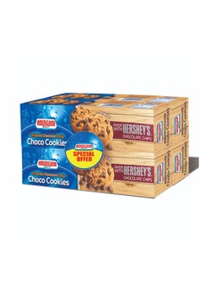 Buy Hershey's Chocolate Chips Cookie Original 100grams Pack of 4 in UAE