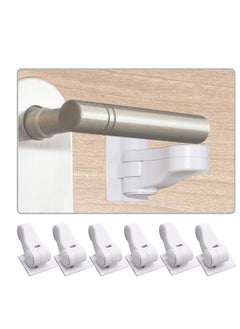 Buy Child Proof Door Lever Lock, 6 Pack Baby Proofing Door Handle Locks with Adhesives, No Drilling Child Safety Door Locks for Protecting Kids and Toddler in Saudi Arabia