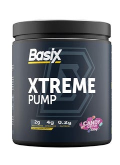 Buy Basix Xtreme Pump Pre-workout - Candy Crush - (330 g) in Saudi Arabia