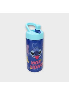 Buy Stor Stitch Sports Water Bottle with Straw and Built-in Handle 410ml in Egypt