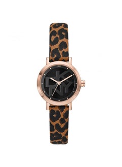 Buy Women's Analog Round Shape Leather Wrist Watch NY6639 - 28 Mm in UAE