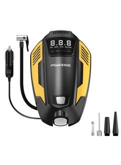 Buy PGNOOGE 150 PSI Tyre Inflator for Car, Car Tire Inflator DC 12V Auto-Off, Tyre Air Compressor for Cars SUV Motorbikes Balls, Tyre Pump with LED Light in UAE