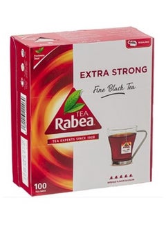 Buy Rabea Extra Strong Tea - 100 Bags in UAE