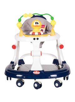 Buy High Quality Lightweight Comfortable Baby Walker- White/Grey/Blue in UAE