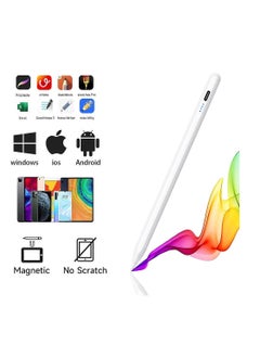 Buy Universal Stylus Pen For iOS Android Windows Touch Magnetic Pen For Ipad Apple Pencil For Huawei Lenovo Samsung Phone Xiaomi Tablet Pen in UAE