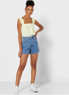 Buy Denim Mini Shorts in Saudi Arabia