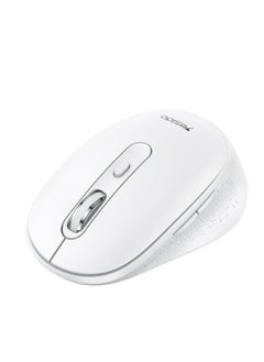 اشتري 2.4GHz Wireless Optical Mouse with 1600 DPI, USB Dongle and 10 Meter Range, Yesido KB17 - White في الامارات