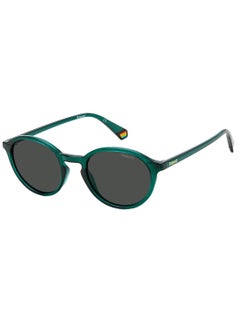 Buy Unisex Round Sunglasses PLD 6125/S  GREEN 50 in Saudi Arabia