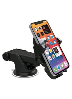 Buy Strong Car phone mount Universal Compability Free Rotation in UAE