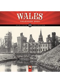 اشتري Wales Heritage Wall Calendar 2024 Art Calendar By Flame Tree Studio Paperback في الامارات