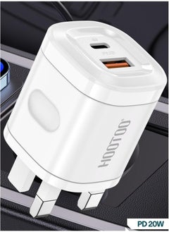 Buy 38W Home Charger Two Ports PD Port USB Port Supports Fast Charging in Saudi Arabia