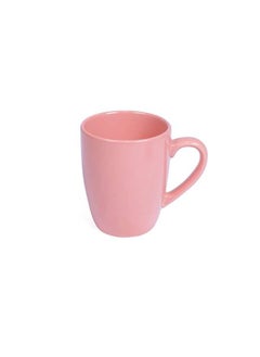 Buy Ceramic Stoneware Pink Color Mug 360 ml in UAE