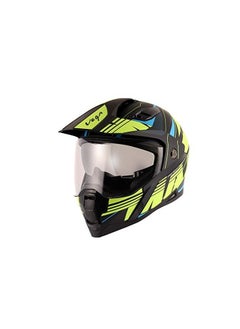 اشتري Vega Mount D/V Max Dull Black Neon Yellow Helmet في الامارات