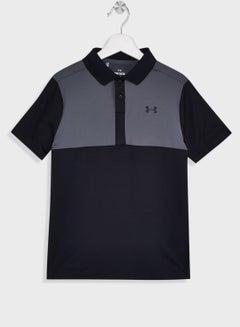 Buy Perfect Color Block Polo T-Shirt in UAE