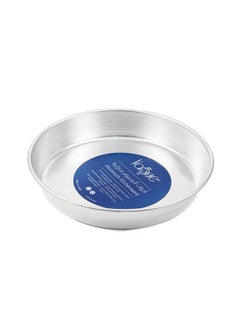 Buy Aluminium Round Oven Tray 28 cm / 1 mm ,Silver ,Jordan in UAE