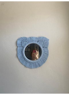 Buy Large Macrame Mirror , Macrame Wall Hanging Mirror , Bedroom Decor Gift , Boho Mirror, Living Room Décor in Egypt