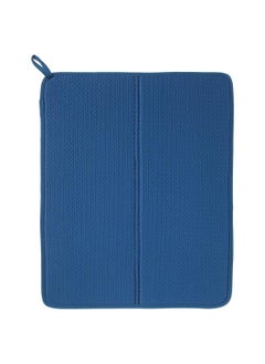 Buy Dish Drying Mat, Blue, 44X36 Cm in Saudi Arabia