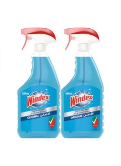 Buy Glass Cleaner Original Pack of 2 in UAE